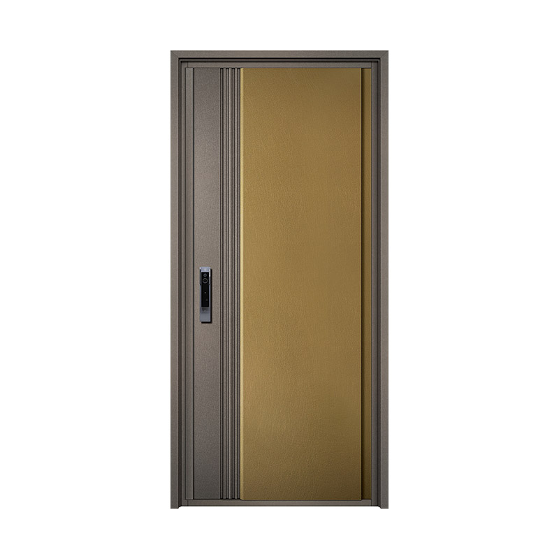 Luxury Random Texture Antique Copper Effect Single Leaf Door