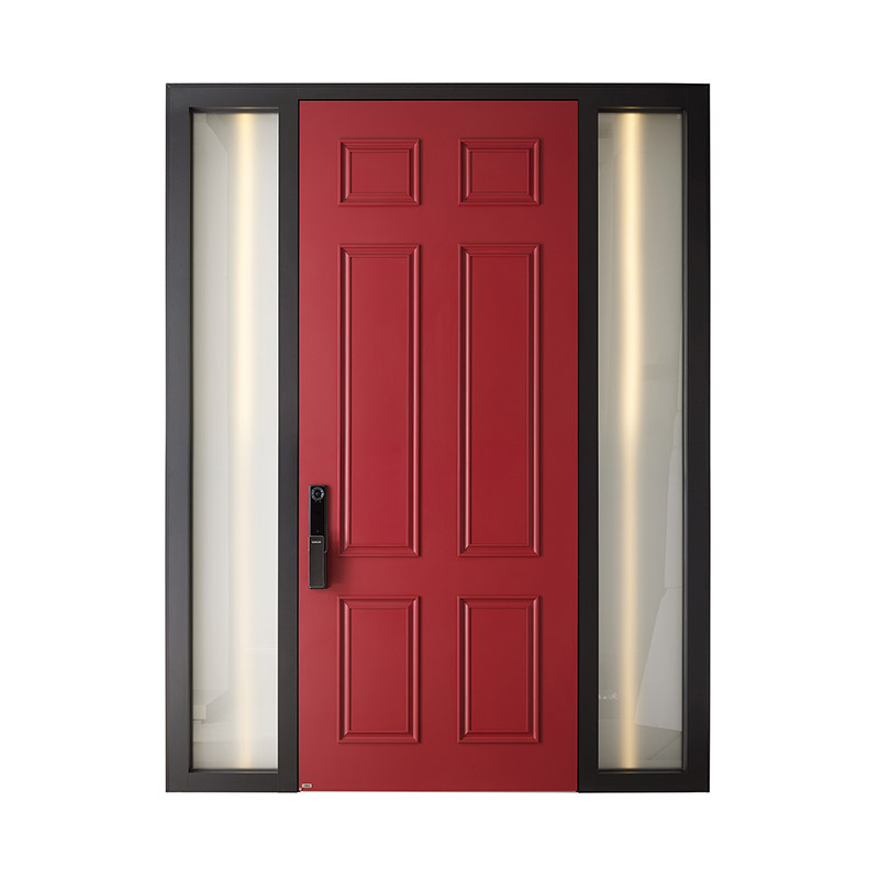 Contrast Single Leaf Door with Sideslits
