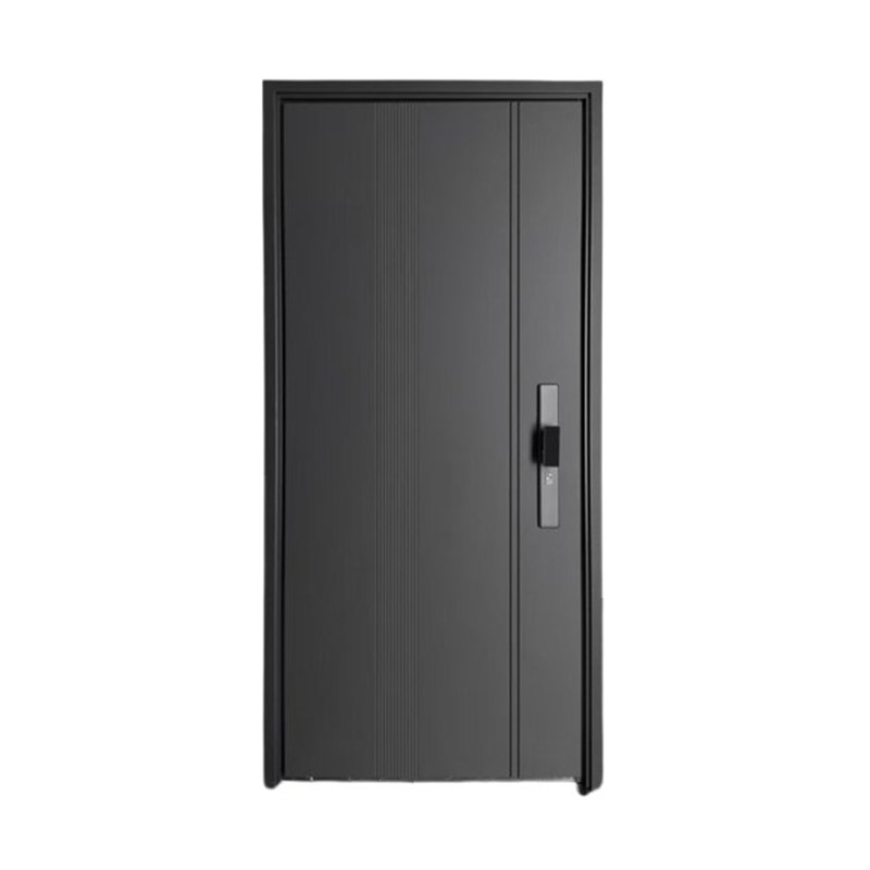 Fluorocarbon Paint Fire Rated Single Leaf Steel Door